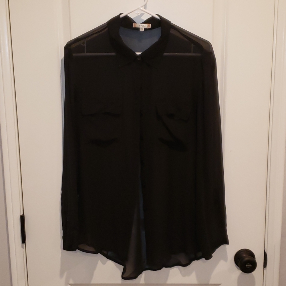 Timing sheer long sleeve